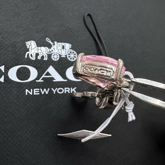 COACH Pink & White Breast Cancer Awareness
Cell Phone Lanyard Bag Charm - Picture 2 of 2